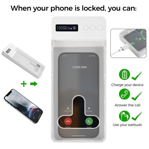 Screen for time lock - for,