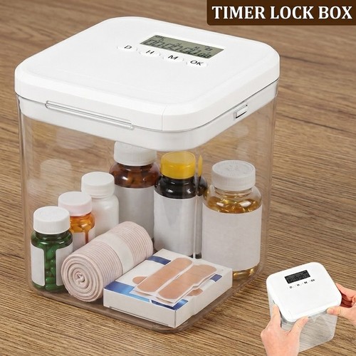 Transparent timed storage - storage, lock