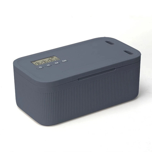 Smart lock box with timed - lock,