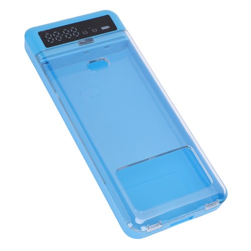 Blue phone lock - phone,