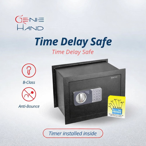 Time delay wall safe - wall, box