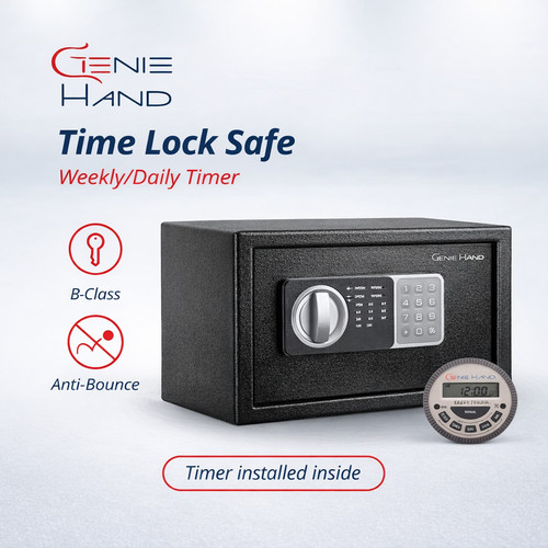 Electronic time lock - safe, box