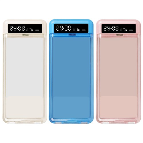Cell phone lock box - lock, with