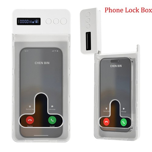 Mobile phone lock box - phone, with