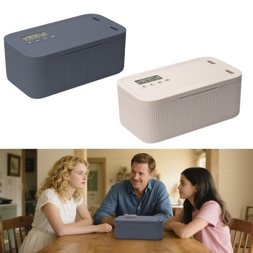 New lock box with - lock,